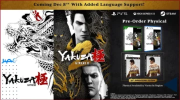 ديسمبر القادم.. إصدار مرتقب للعبتي Yakuza Kiwami وKiwami 2 على Xbox Series وPS5